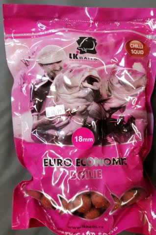 LK BAITS EURO ECONOMIC BOILIES CHILLI SQUID 18mm 1kg