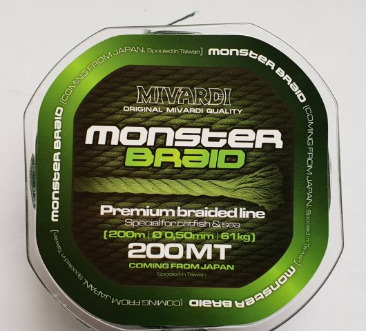 Monster Braid 200m 0,50mm 61kg