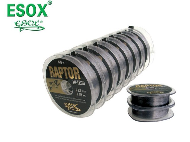 ESOX RAPTOR HI-TECH 100 m - 0,10mm / 1,40kg