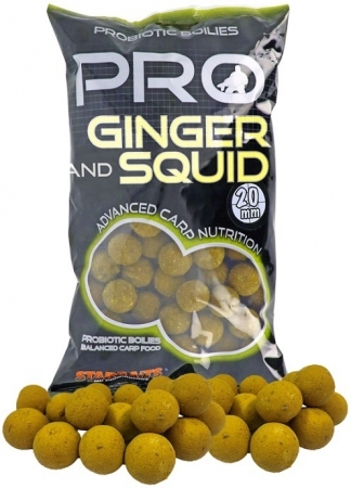  Boilies Pro Ginger Squid 800g Boilies Pro Ginger Squid 800g 14mm