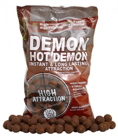 Boilies STARBAITS Hot Demon 1kg 14mm