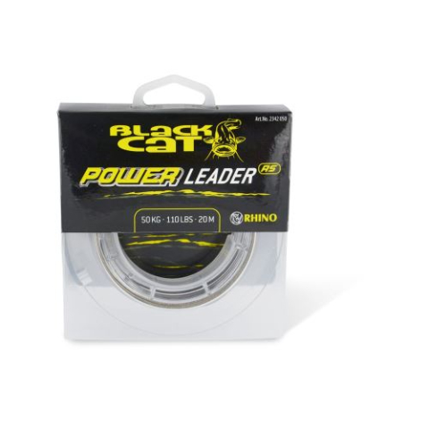 Black Cat náväzcová šnúra sumcová Power Leader 20 m Sand-Priemer 1 mm / Nosnosť 80 kg