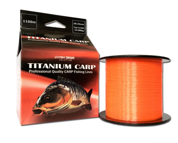 Silon Titanium Carp Orange 0,35mm/15,90kg 1100m Farba Oranžová