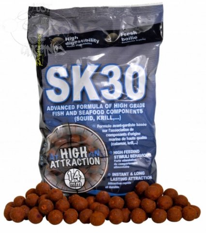 STARBAITS BOILIES SK30 1kg 14mm